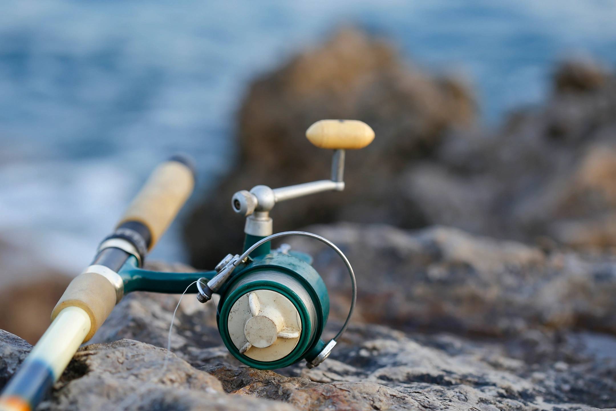 Smiling angler with catch